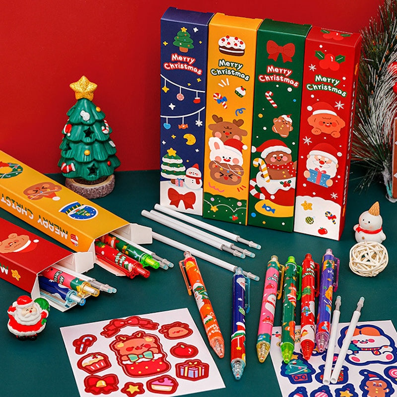 Christmas Mystery Box Gift Set – 5-Piece Surprise Stationery Kit