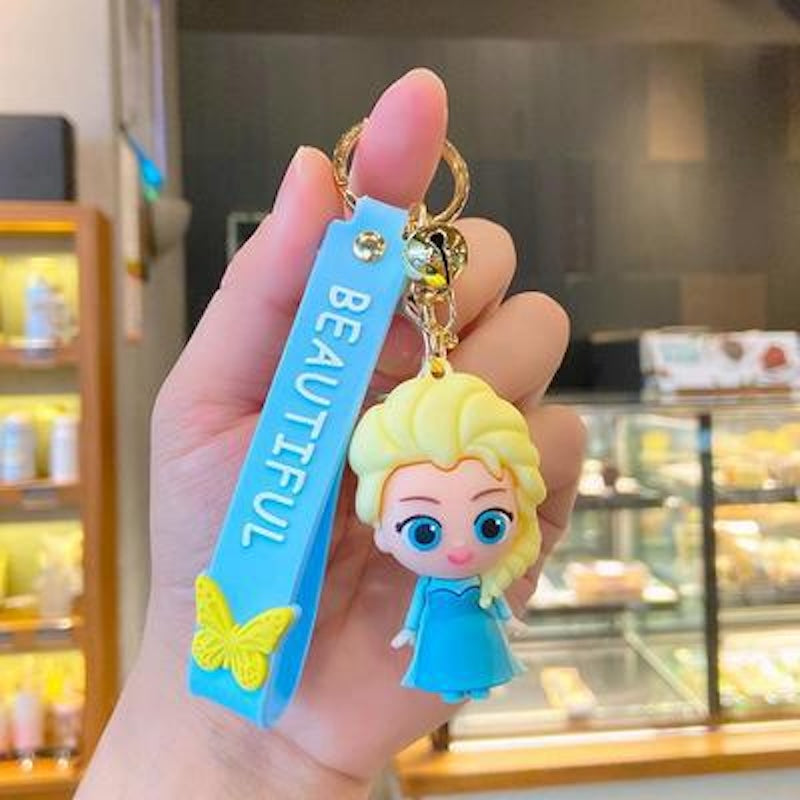 Cartoon Soft Silicone Keychain
