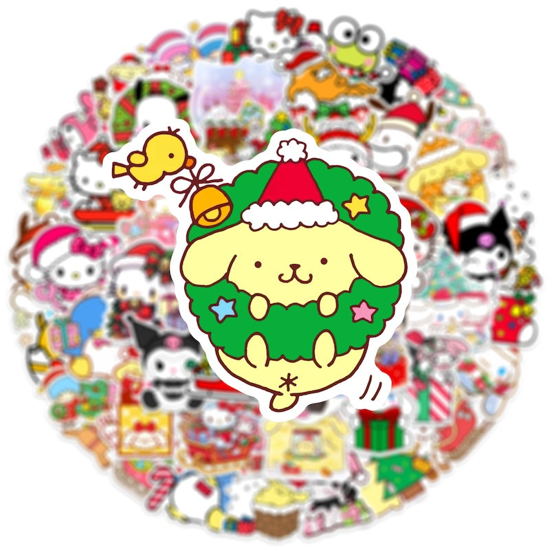 50PCS DIY Waterproof Stickers