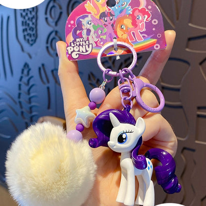 My Little Pony Pom-Pom & Beaded Keychain Collection