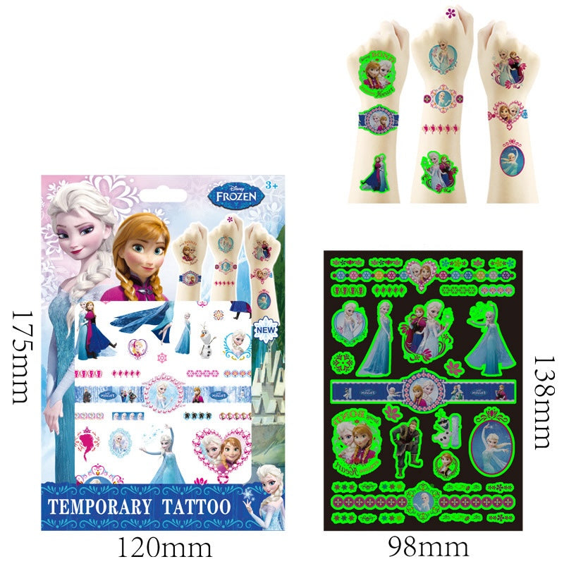 Kids Temporary Tattoos 4 Sheets Gift Set