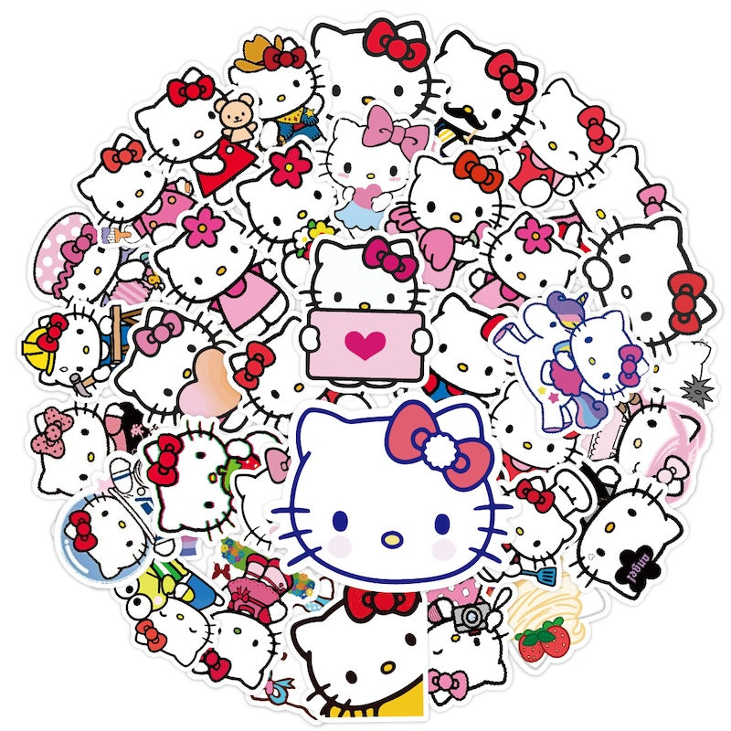 50PCS DIY Waterproof Stickers