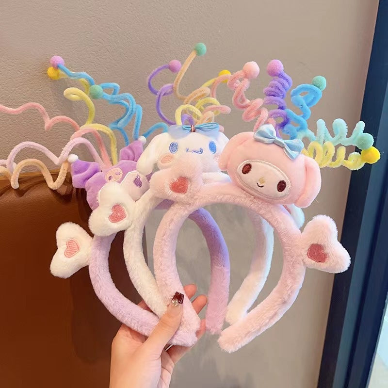 Fun & Whimsical Twist Plush Headbands for Kids