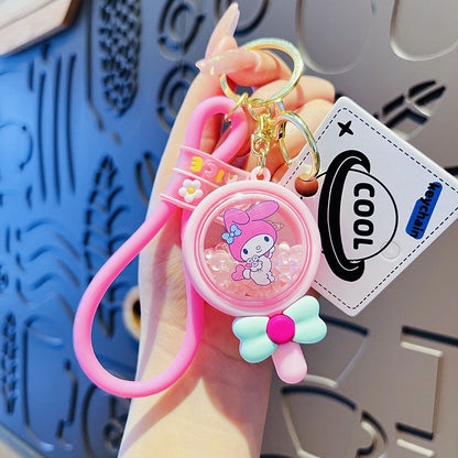 Sanrio Shaking Scented Bead Cartoon Keychain