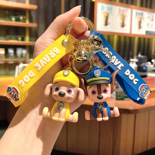 Cartoon Soft Silicone Keychain