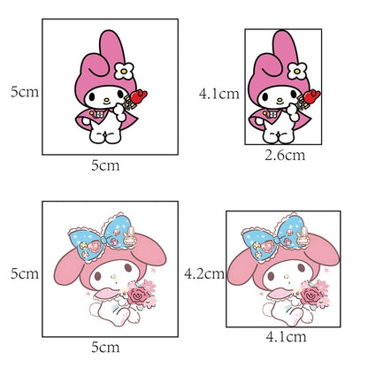 Kids Temporary Tattoo Stickers 5x5cm 20PCS Set