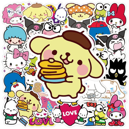 50PCS DIY Waterproof Stickers