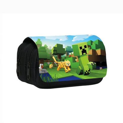 Double-Layer Pencil Case