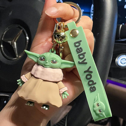 Cartoon Soft Silicone Keychain
