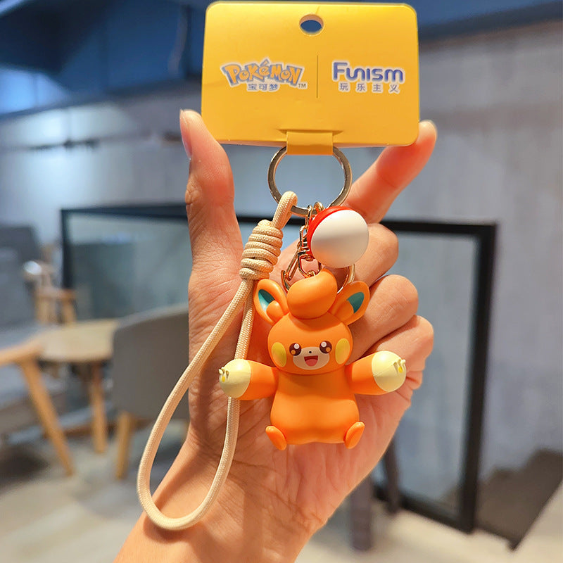 Pokémon Premium Keychain Charm – Poké Ball Style with Color Strap