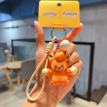 Pokémon Premium Keychain Charm – Poké Ball Style with Color Strap