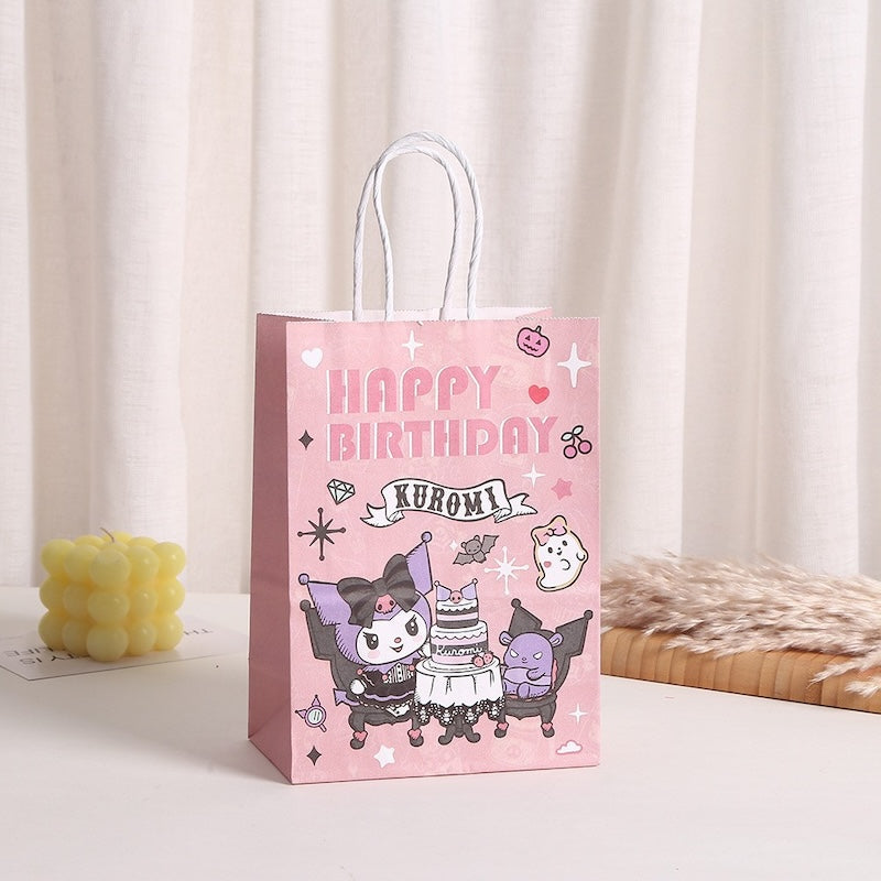 Cartoon Paper Gift Bag with Handle