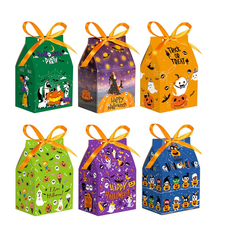 Halloween Mini Candy Gift Boxes – 6PCS Set