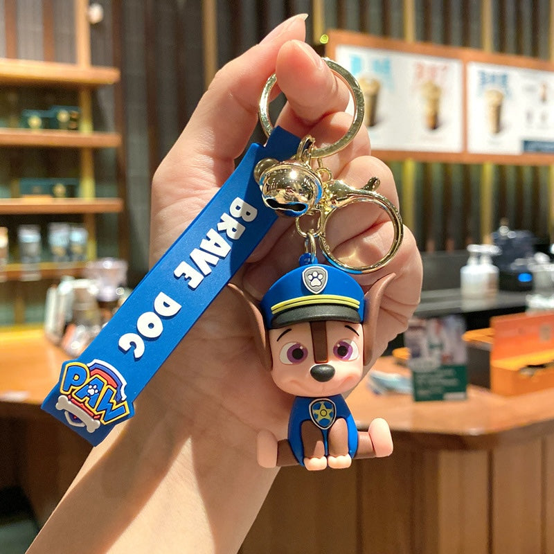 Cartoon Soft Silicone Keychain