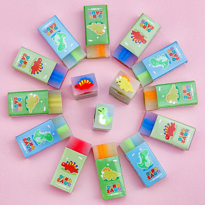 Cute Sandwich-Style Animal/Space/Dinosaur Erasers