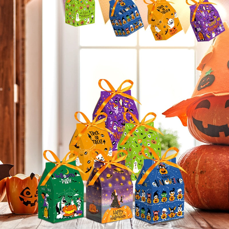 Halloween Mini Candy Gift Boxes – 6PCS Set