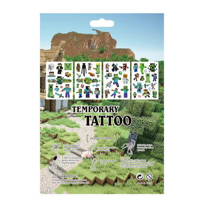 Kids Temporary Tattoos 4 Sheets Gift Set