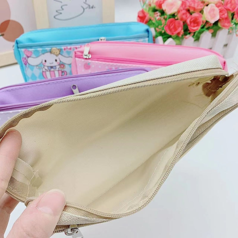 Cute Cartoon Fabric Pencil Case for Kids