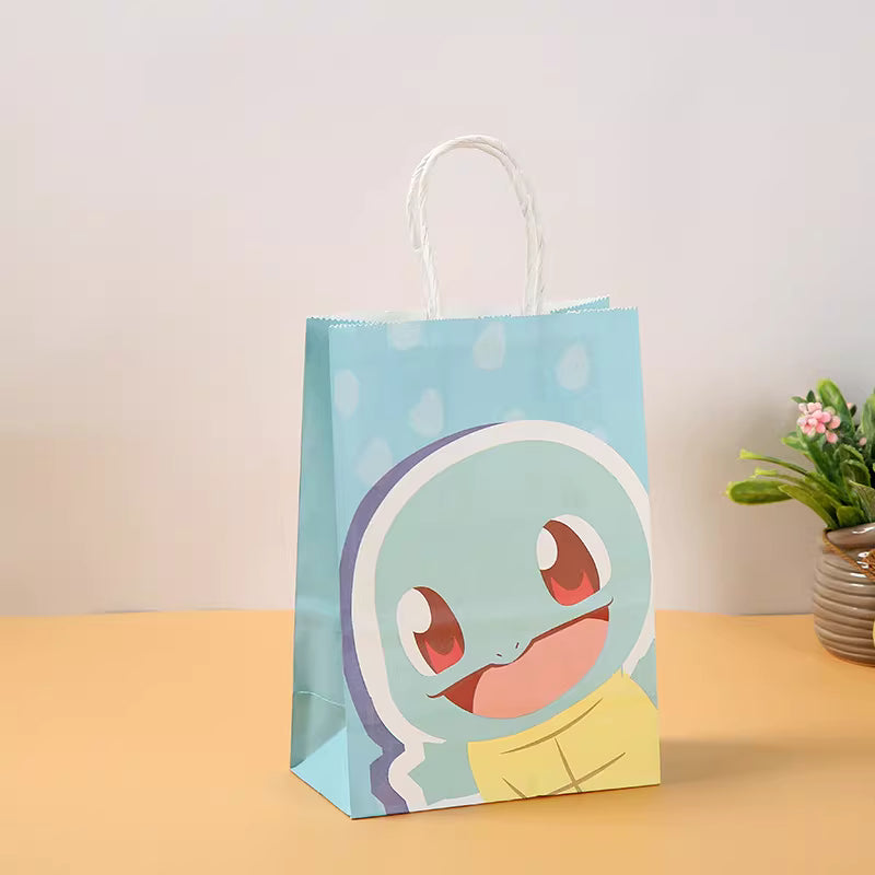 Cartoon Paper Gift Bag with Handle