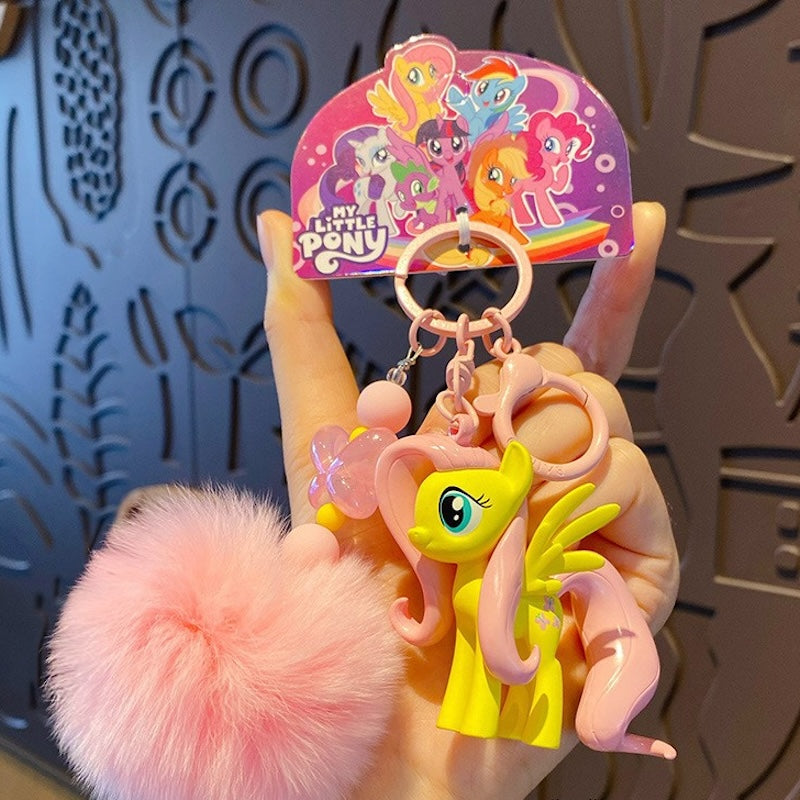 My Little Pony Pom-Pom & Beaded Keychain Collection