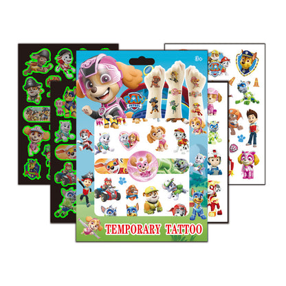 Kids Temporary Tattoos 4 Sheets Gift Set