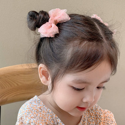 Sweet Tulle Bow Hair Clips (Set of 2)