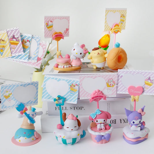 Sanrio Dessert-Themed Memo Note Holder