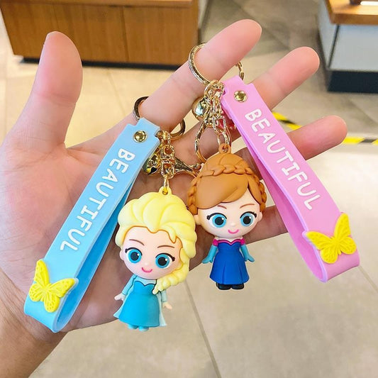 Cartoon Soft Silicone Keychain