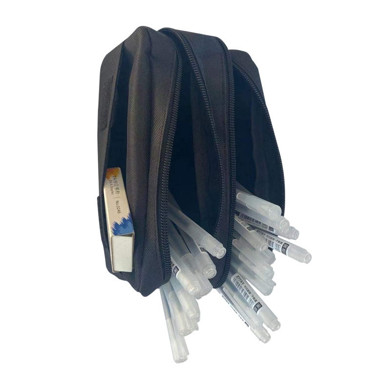 Double-Layer Pencil Case