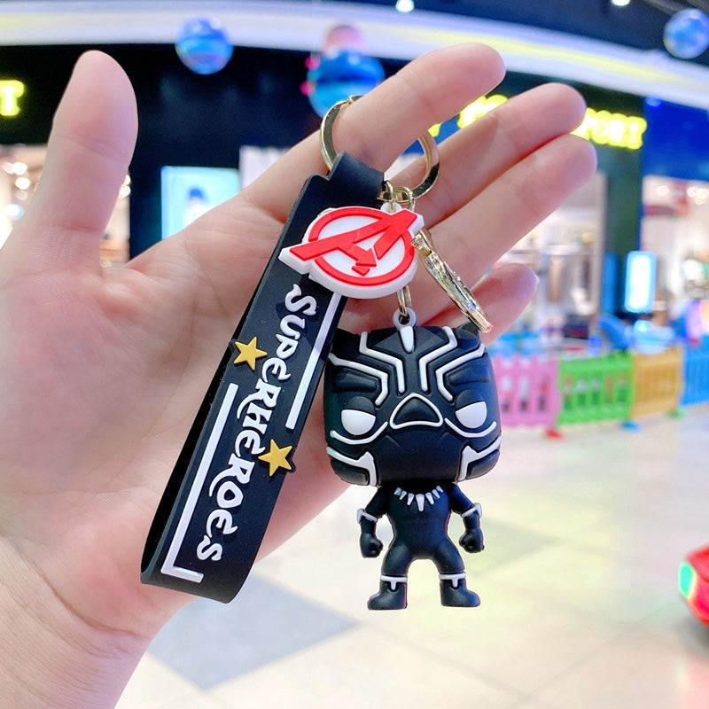 Cartoon Soft Silicone Keychain