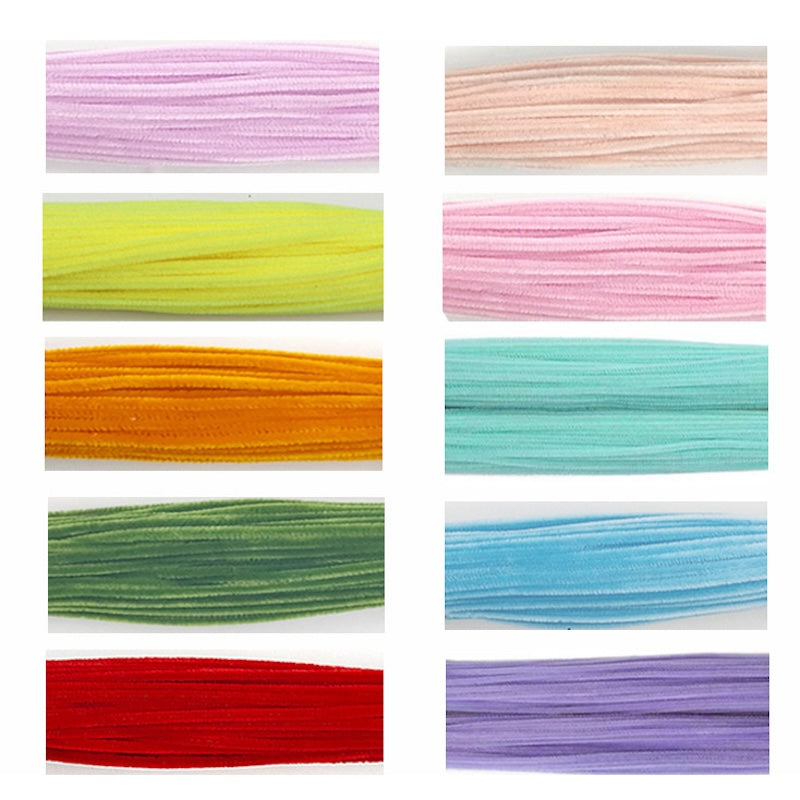 Chenille Stems 20 Color – Extra Thick & Flexible for DIY Crafts