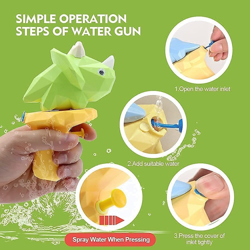 Cute Dinosaur Water Blasters for Kids