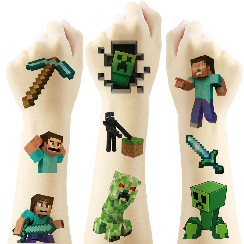 Kids Temporary Tattoo Stickers 5x5cm 20PCS Set