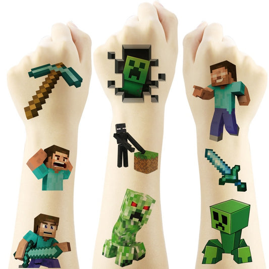 Kids Temporary Tattoo Stickers 5x5cm 20PCS Set