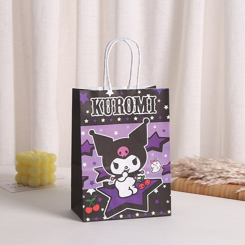 Cartoon Paper Gift Bag with Handle