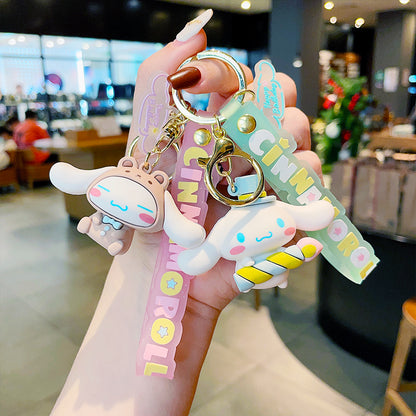 Cartoon Soft Silicone Keychain