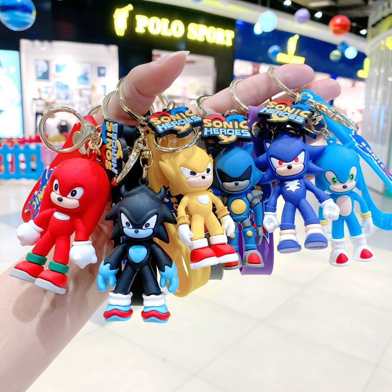 Cartoon Soft Silicone Keychain