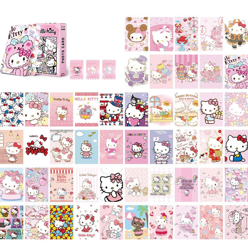 Sanrio Holographic Card Collection – 50PCS Box Set