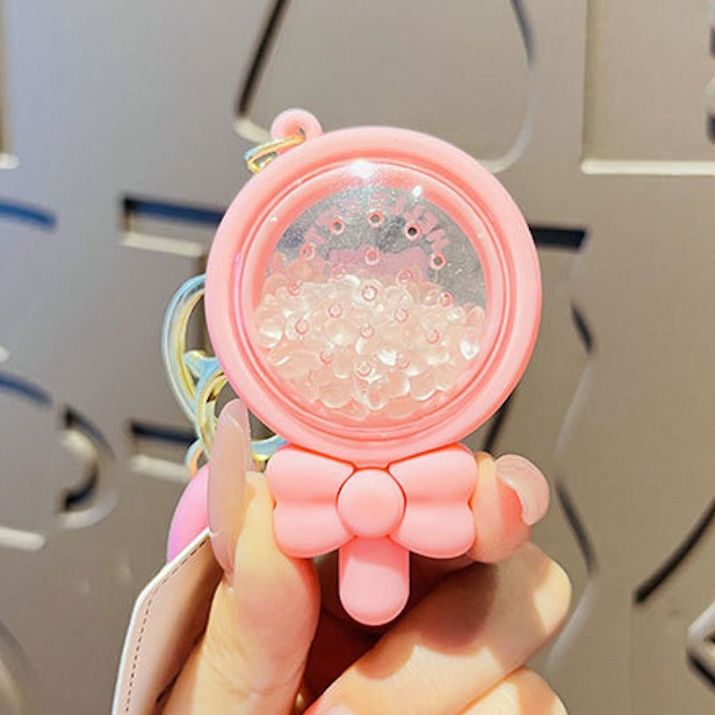 Sanrio Shaking Scented Bead Cartoon Keychain