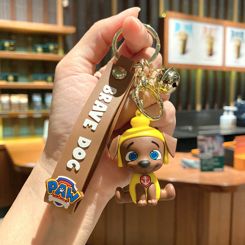 Cartoon Soft Silicone Keychain