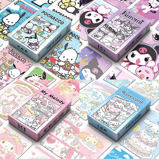 Sanrio Holographic Card Collection – 50PCS Box Set