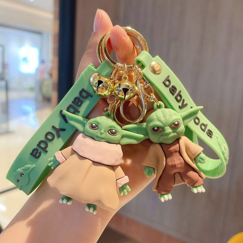 Cartoon Soft Silicone Keychain