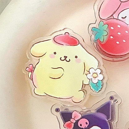 Cute Cartoon Acrylic Clips