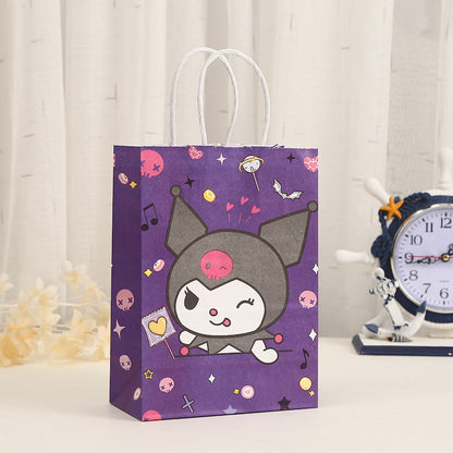 Cartoon Paper Gift Bag with Handle