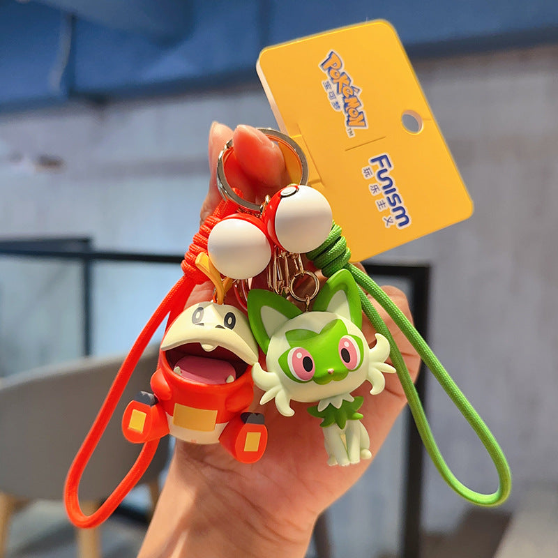 Pokémon Premium Keychain Charm – Poké Ball Style with Color Strap