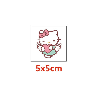 Kids Temporary Tattoo Stickers 5x5cm 20PCS Set