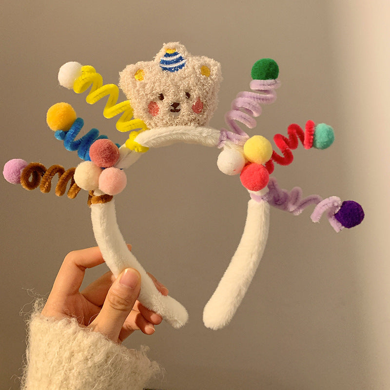 Fun & Whimsical Twist Plush Headbands for Kids