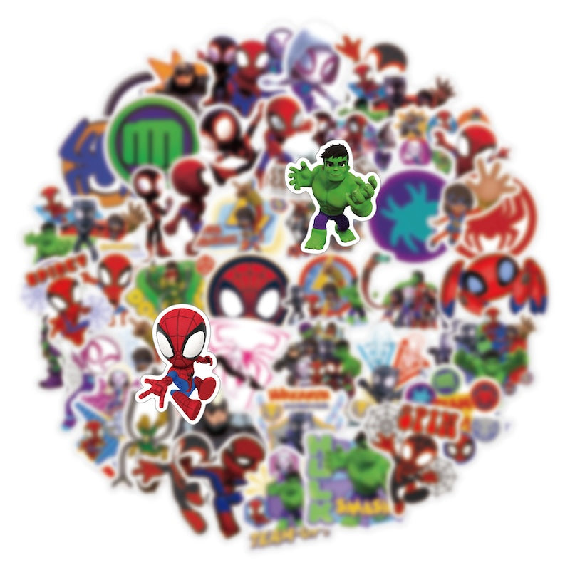 50PCS DIY Waterproof Stickers