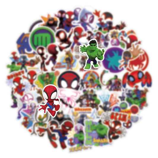 50PCS DIY Waterproof Stickers