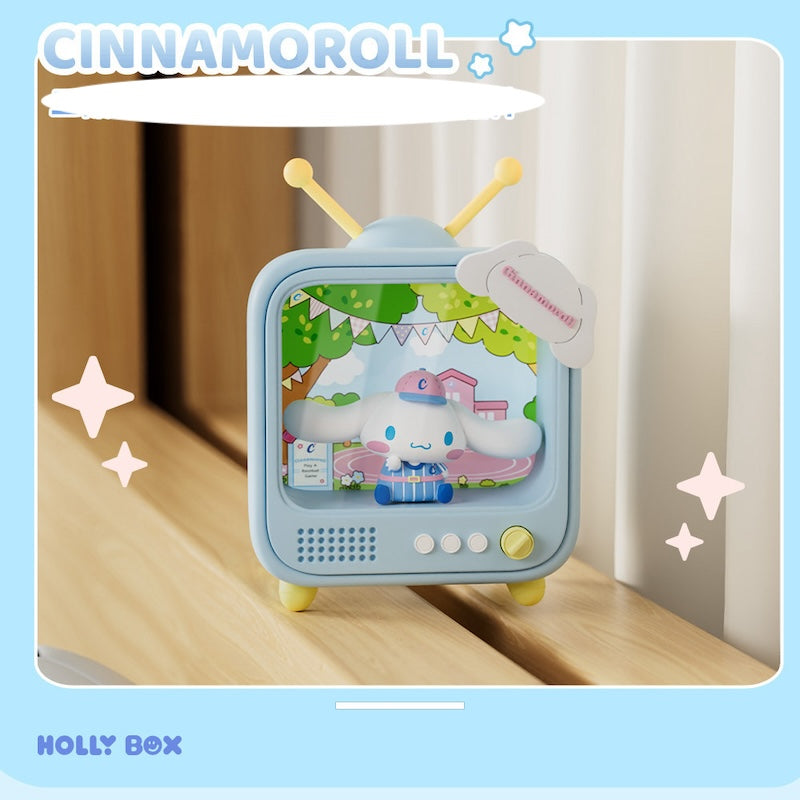 TV-Shaped Light-Up Figure